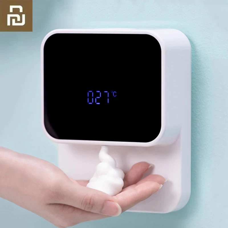 

2022 youpin Automatic Induction Foaming Hand Washer LED Display Sensor Foam Household Infrared Sensor For Homes Mall WC