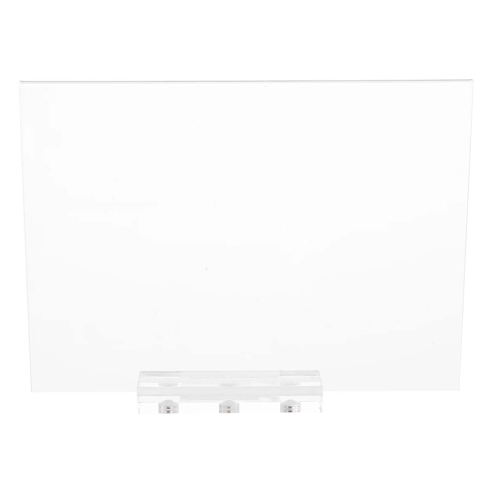 

Acrylic Desk Transparent Label Rack Shopping Mall Showing Sign Holders For Table Tops Stand Menu Storage Stands Display Price