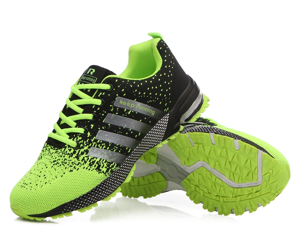 New Air Running Shoes Man Brand Cushion Jogging Shoes Athletic Training Sport Sneakers Men's Lightweight Walking Shoes Mesh Shoe