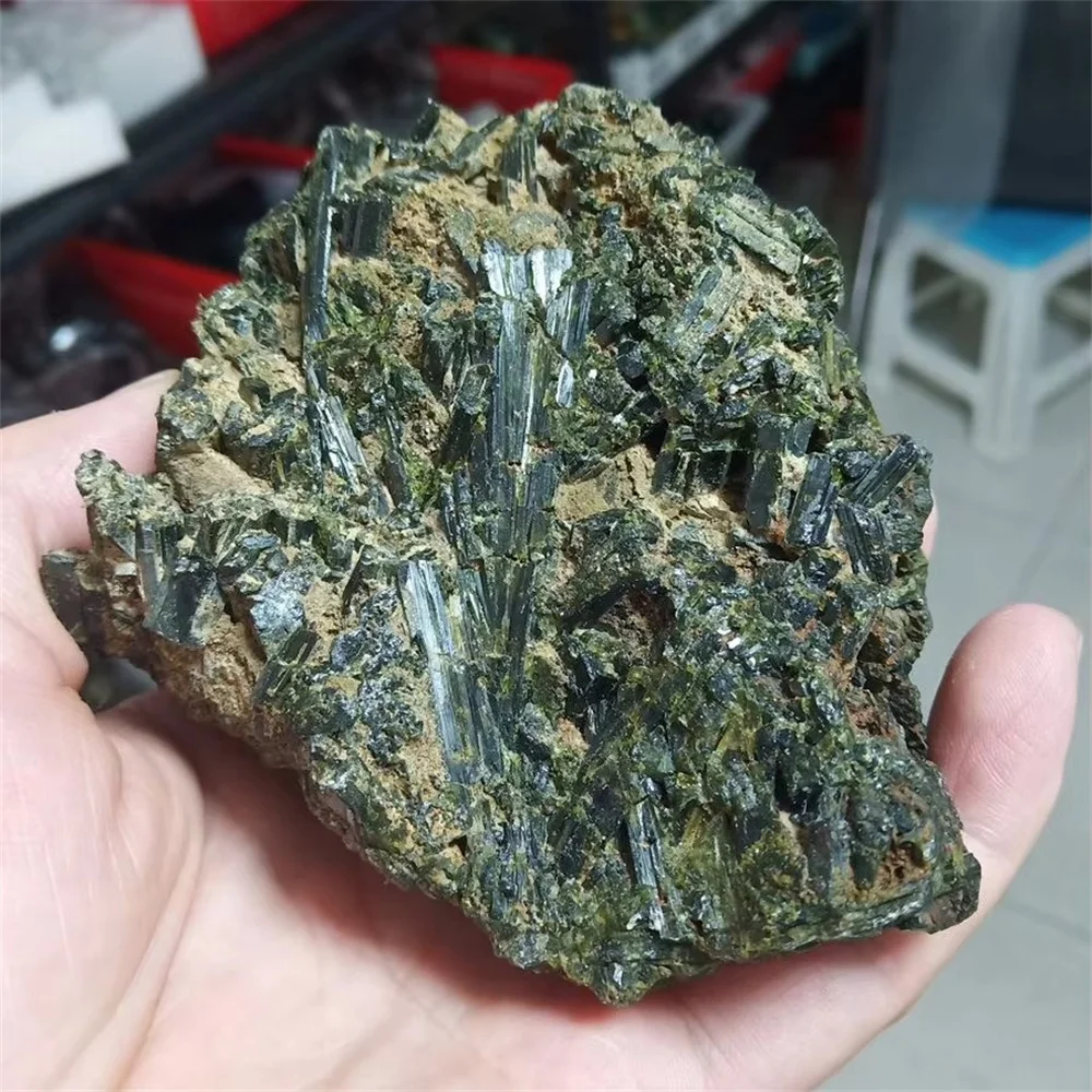 Зеленый турмалин, натуральный камень | AliExpress