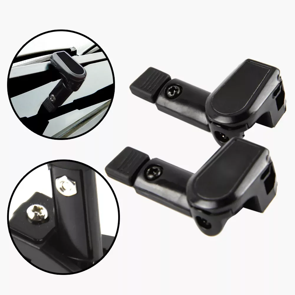 

Spoiler Shield Shaped Car Windshield Styling Clean Tool Easy Install Black Separator Wiper Stand For Left Hand