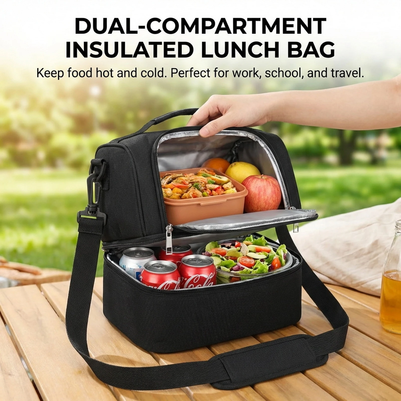 Aluminum Foil Insulated Lunch Bag