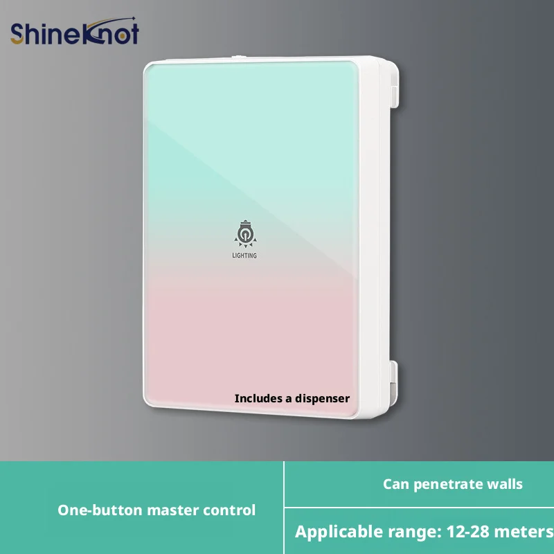 Умные выключатели Shineknot с произвольным подключением, многофункциональное управление светом, беспроводной пульт ДУ, электрическое управление без проводки (art.: 3920da05825a2) - 3920da05825a2