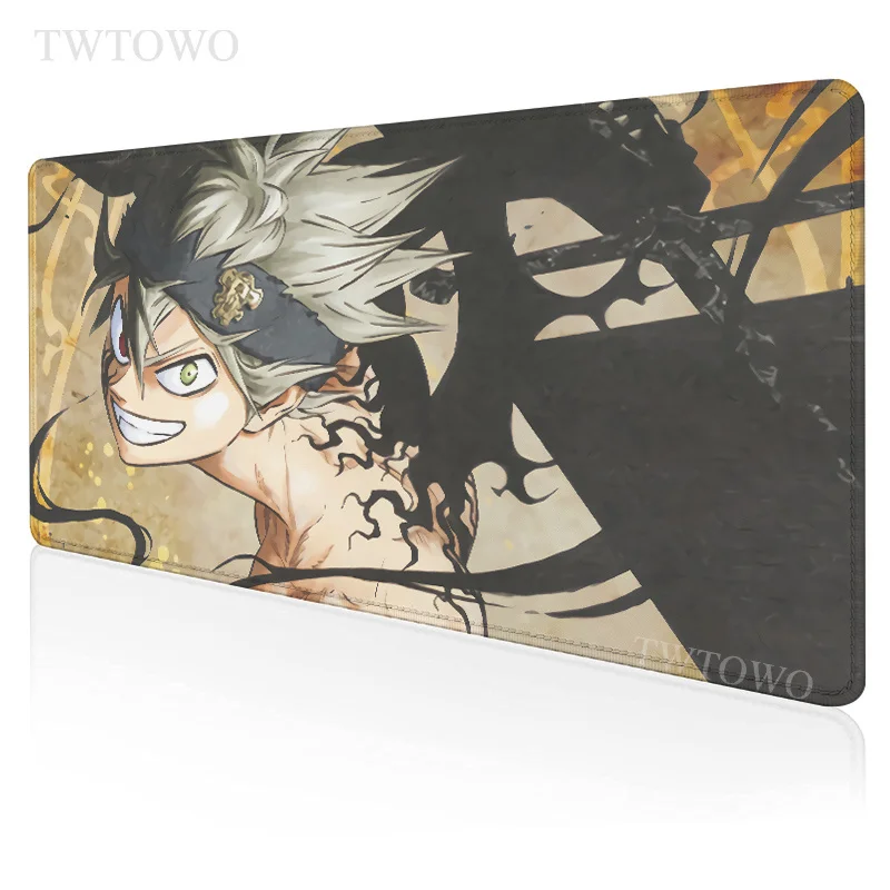 

Anime Black Clover Mouse Pad Gamer XXL Large Custom Desk Mats Mouse Mat Carpet Office Soft Anti-slip Table Mat