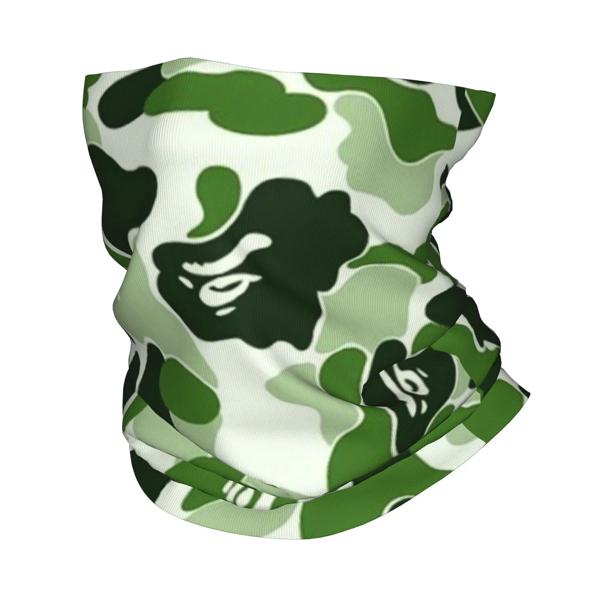 Зеленые армейские камуфляжные гетры на заказ для мужчин и женщин УФ-защита лица
