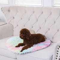colorful pet sleeping mats plush non slip thickening pad dog cat comfortable floor mat car sofa bed for pets accessories supply