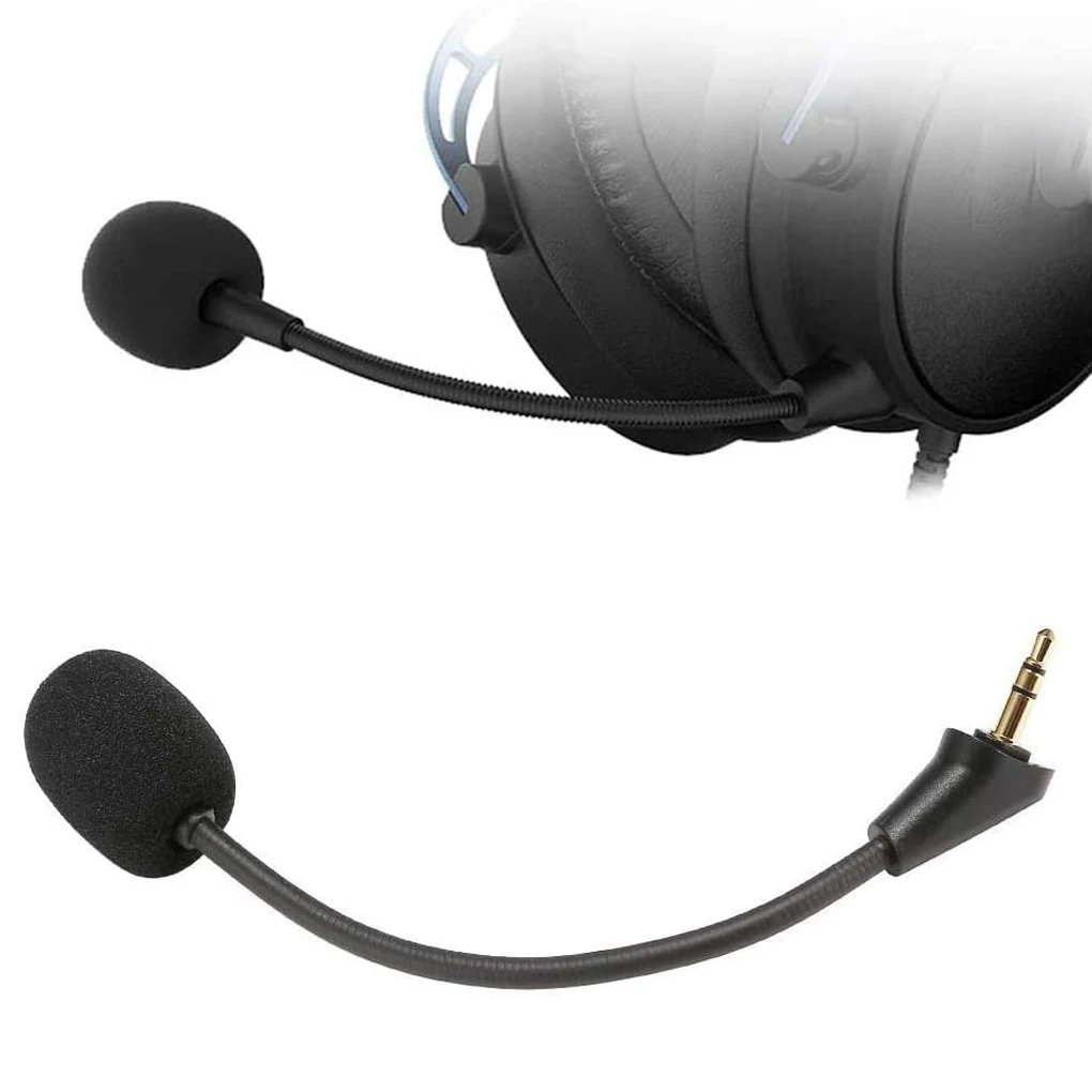 

Игровая гарнитура, микрофон для настольного ПК, съемные наушники 3,5 мм, замена микрофона для Kingston HyperX Cloud Alpha