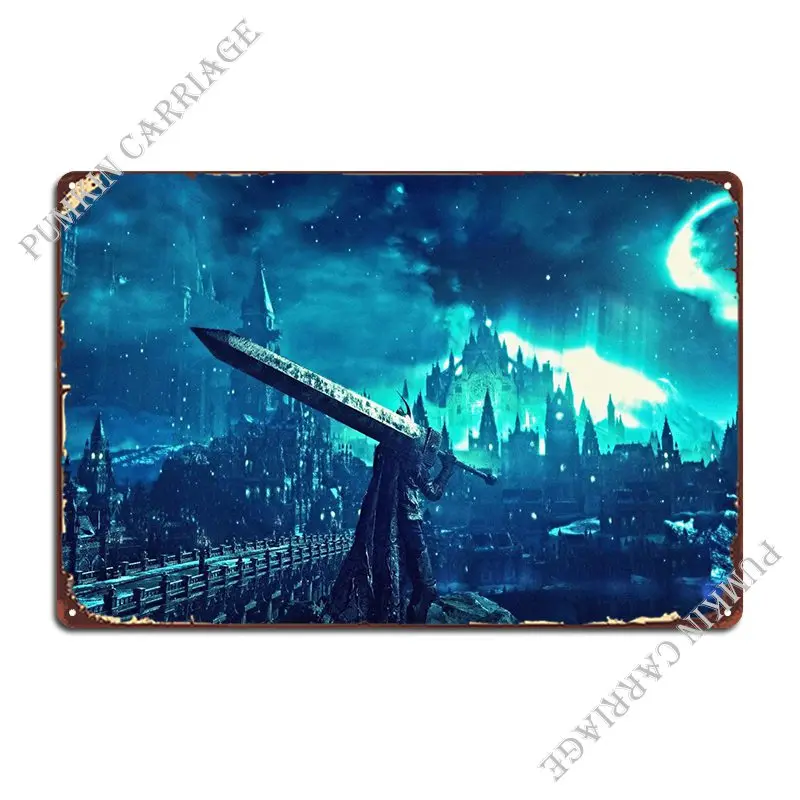 

Berserk металлический плакат с надписью «заржавей»