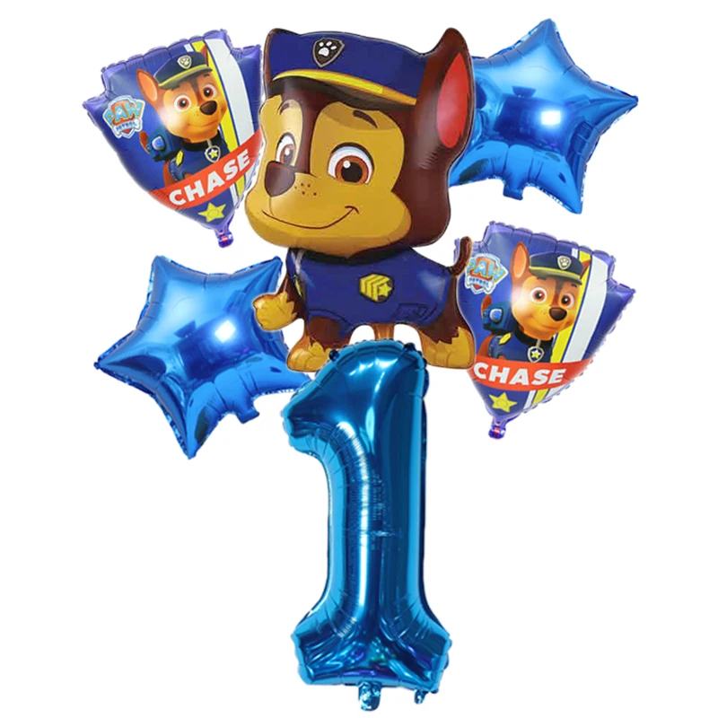 Щенячий патруль собака Чейз Скай Маршалл мальчики и девочки день рождения