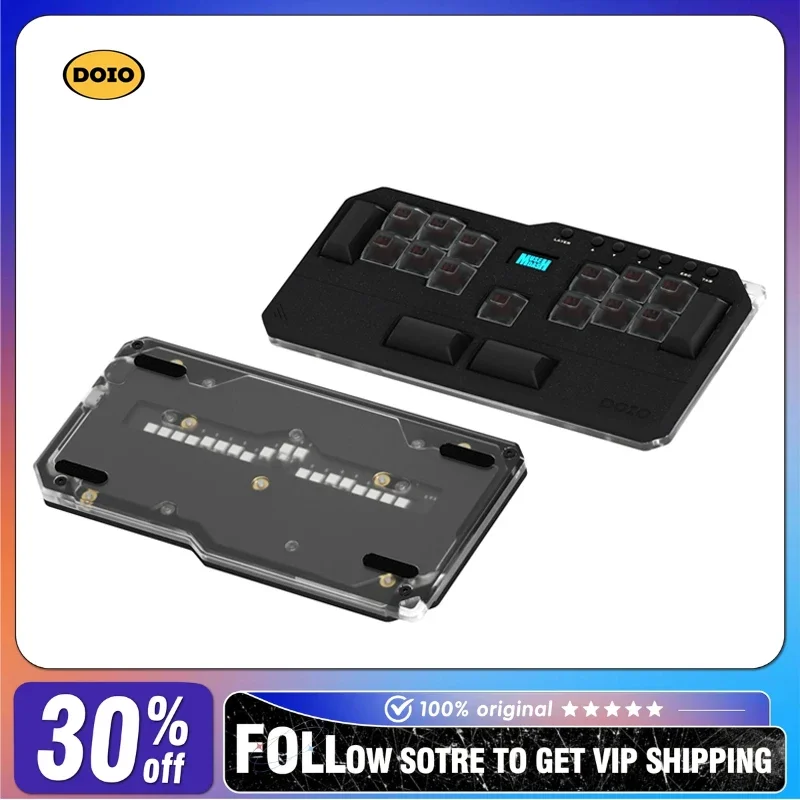 Doio KBGM-H10 игровая клавиатура портативная OSU/DJMAX/мышь Dash/EZ2ON из алюминиевого сплава