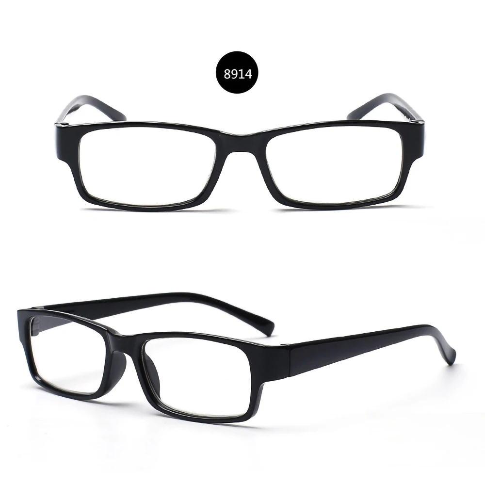 Недорогие Очки для чтения мужчин и женщин 20 цветов простые легкие пластиковые