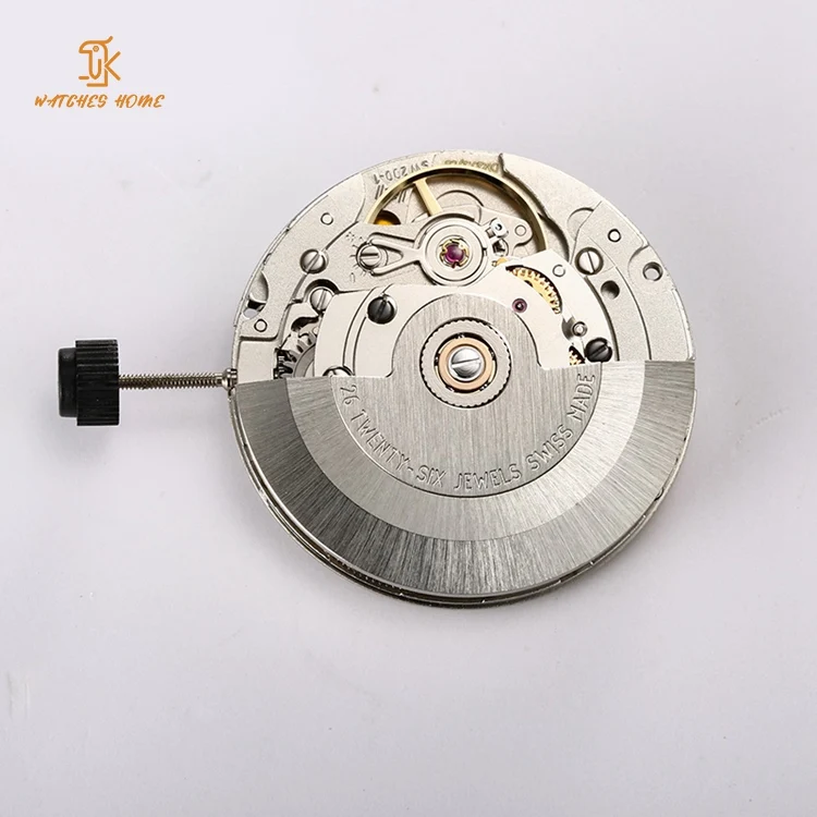 2025 оригинальный механический механизм Sellita Sw200-1 3 стрелки с календарем 26 камней 38
