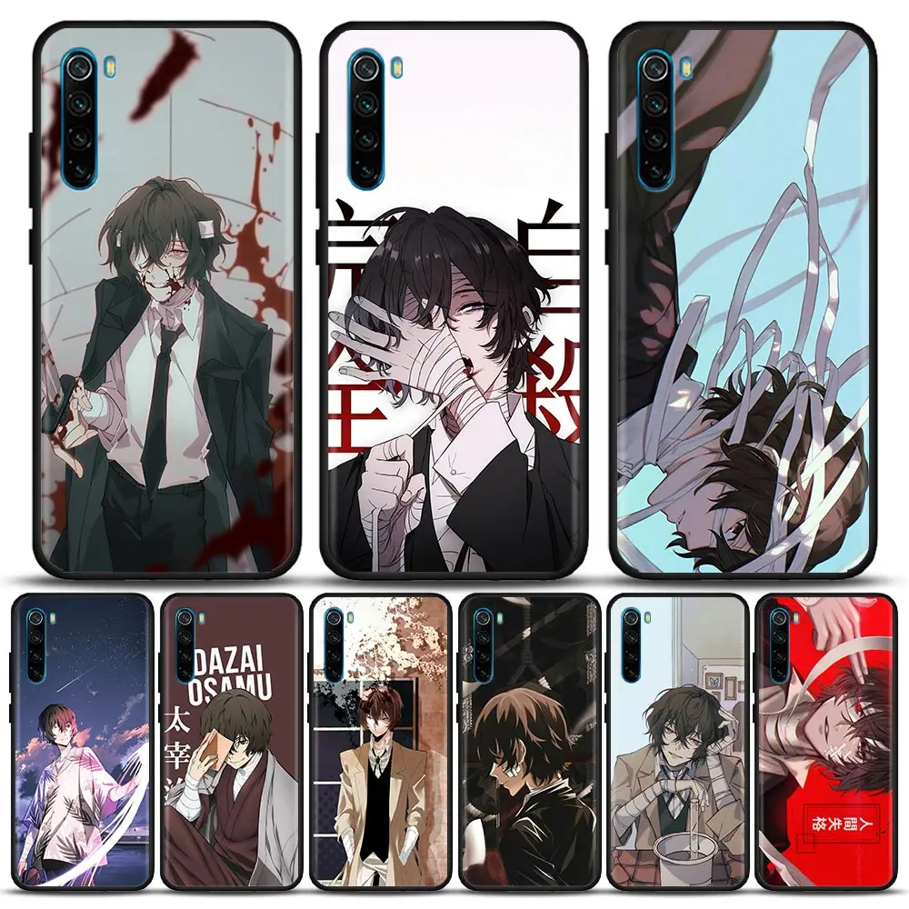 

Bungou Stray Dogs Dazai Osamu Anime Phone Case For Redmi K50 K40 K40S Gaming 10C 10 9T 9C 9A 9 8A 8 7A 7 6A 6 Pro Plus Xiaomi 5G