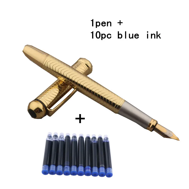 

Золотая перьевая ручка chouxiongluwei