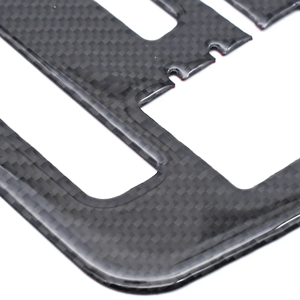 Наклейка из углеродного волокна автомобильный компакт-диск панель управления