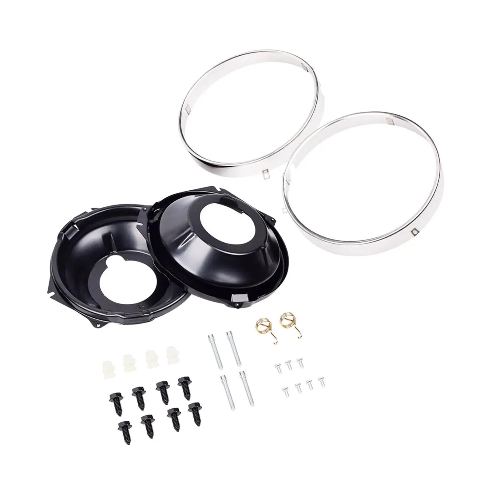 

Headlamp Retaining Ring, Mounting Bucket for Chevrolet Camaro 1967-1969