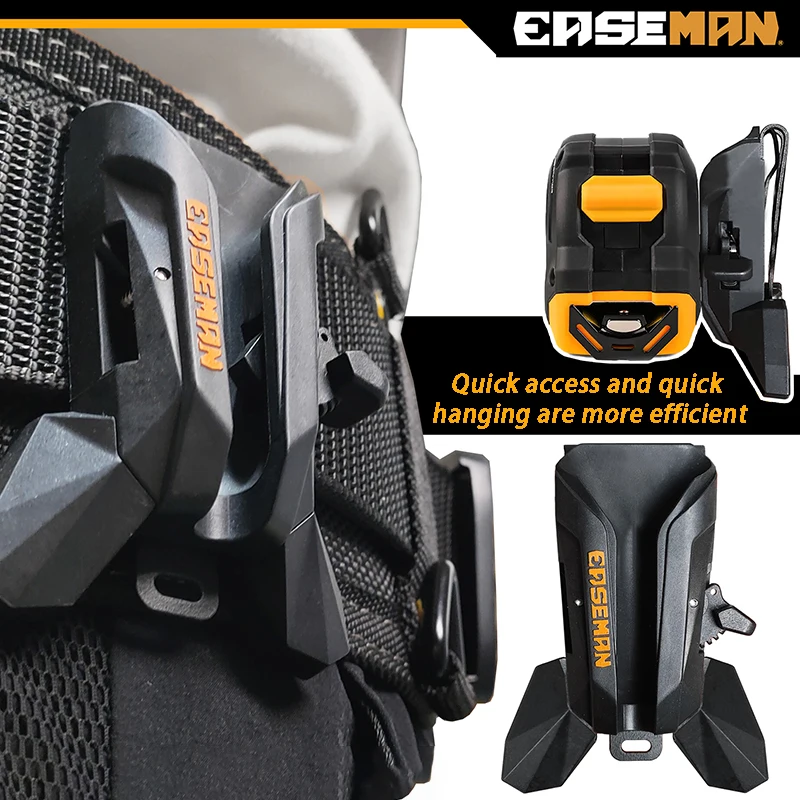 Рулетка EASEMAN быстрая подвесная пряжка с замком универсальная рулетка комплект