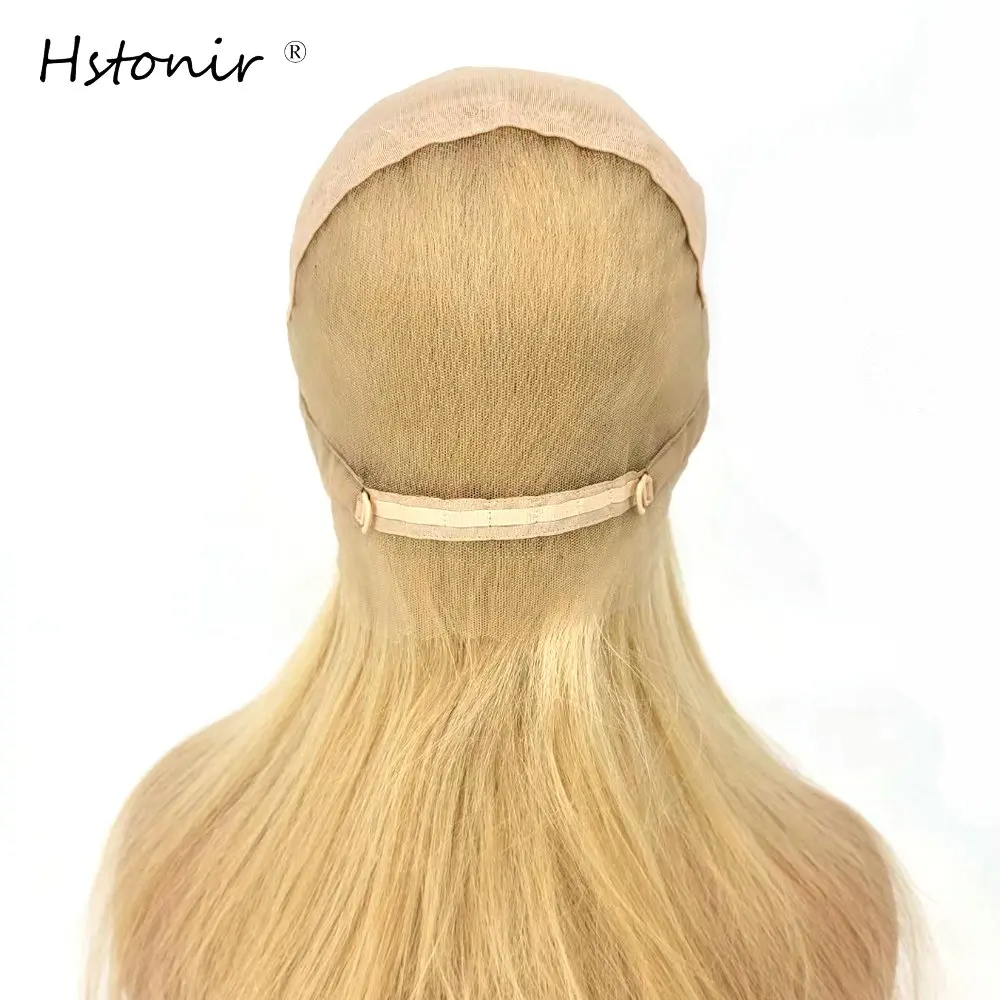 Парик из натуральных волос Hstonir 100% дюймов искусственные передние парики