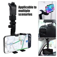 car phone holder headrest seatback mount gps stand mobile cell phone navigation barcket hanging clip auto interior accessories