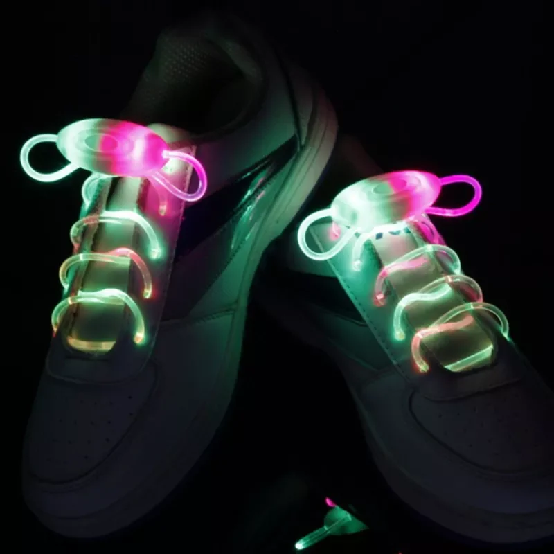 Sport Shoe Laces Flash Light Up Glow Stick Strap Shoelaces Party Club New Arrival Promotion
