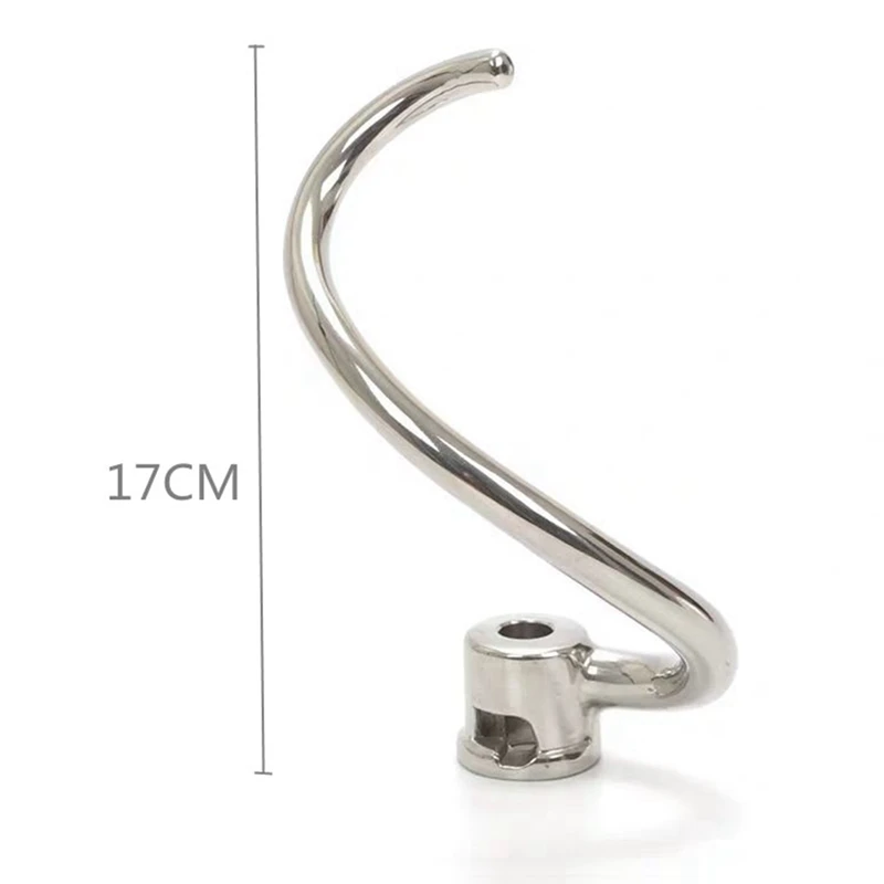 Крючок для теста с спиральным покрытием металлический крючок кухни 5K7SDH Spiralizer KA 7QT