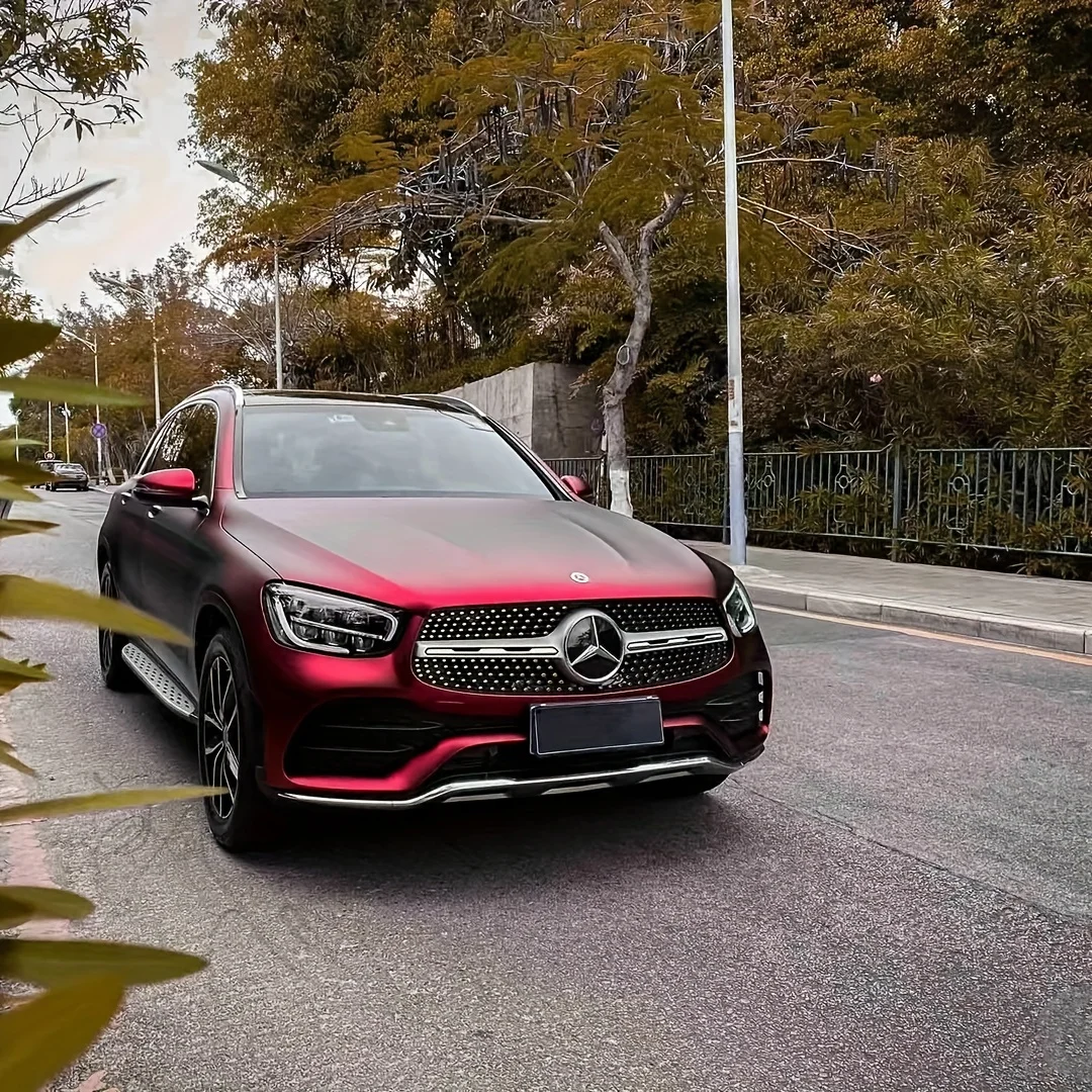 Высококачественная автомобильная виниловая пленка цветная матовая