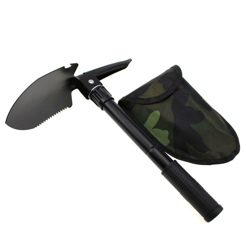 

Multi-purpose Outdoor Garden Shovel Folding Camping Survival Spade Trowel Portable Hand Tools Weeding Planting Multitool