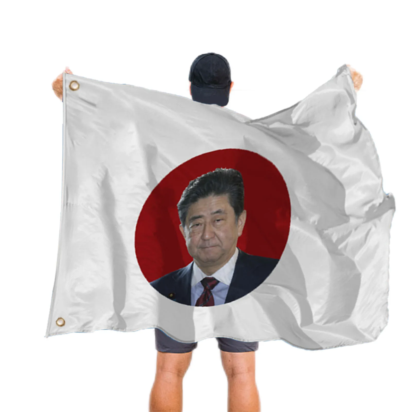 

Садовый флаг Shinzo Abe, двусторонний Садовый флаг Shinzo Abe с латунными Люверсами