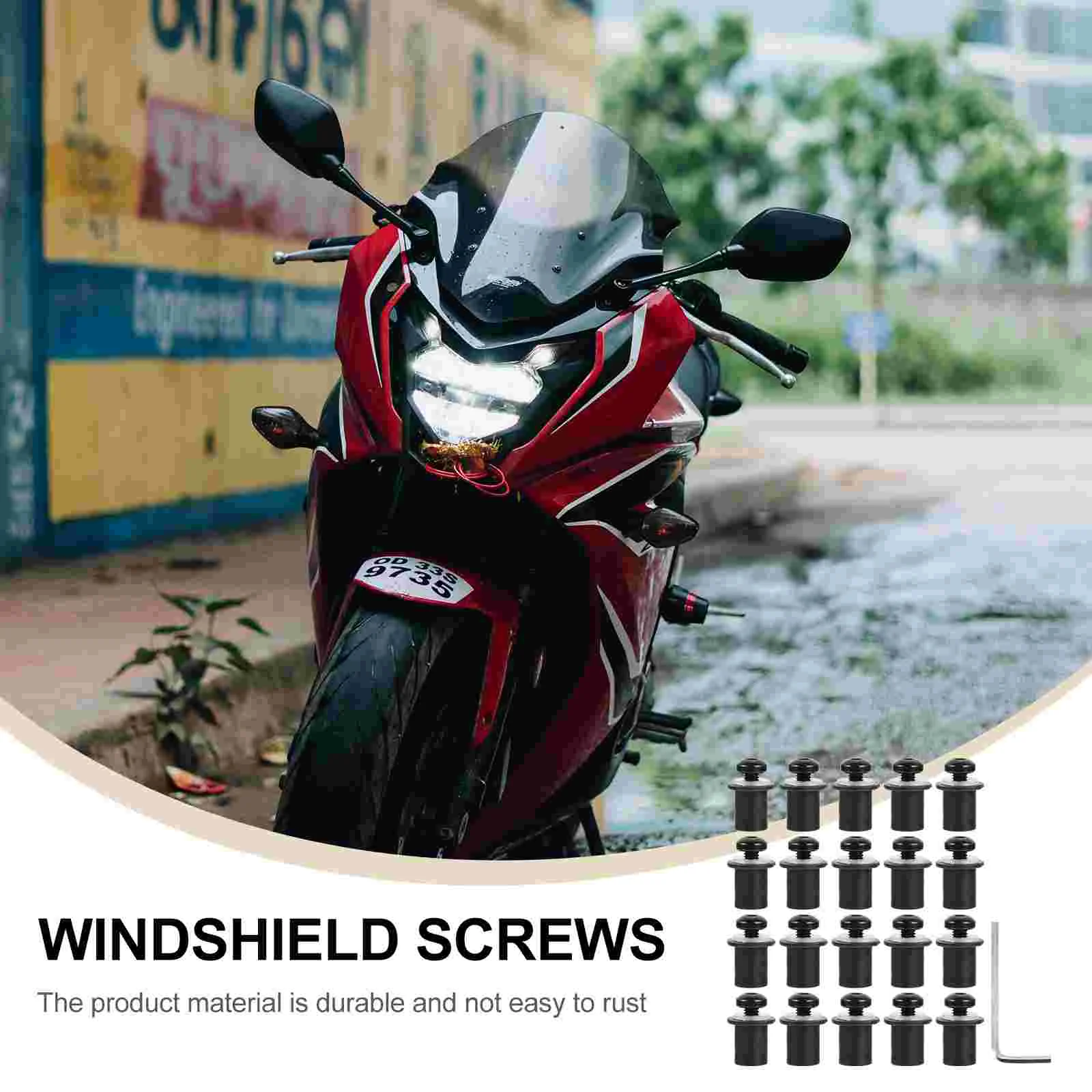 Винт Болт Мотоциклетные винты Болты для лобового стекла Крепеж Автомобильные