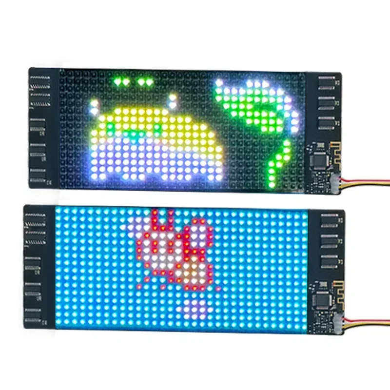 Гибкий дисплей 16*32 пикселей цвет RGB фототкань фотоэлемент вставка сделай сам