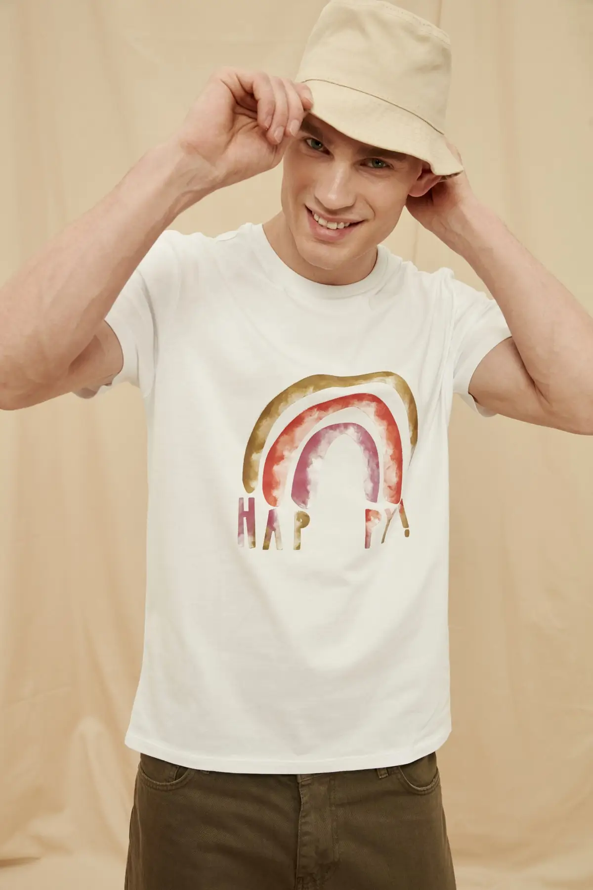 

Trendyol Male T-Shirt TMNSS21TS1453