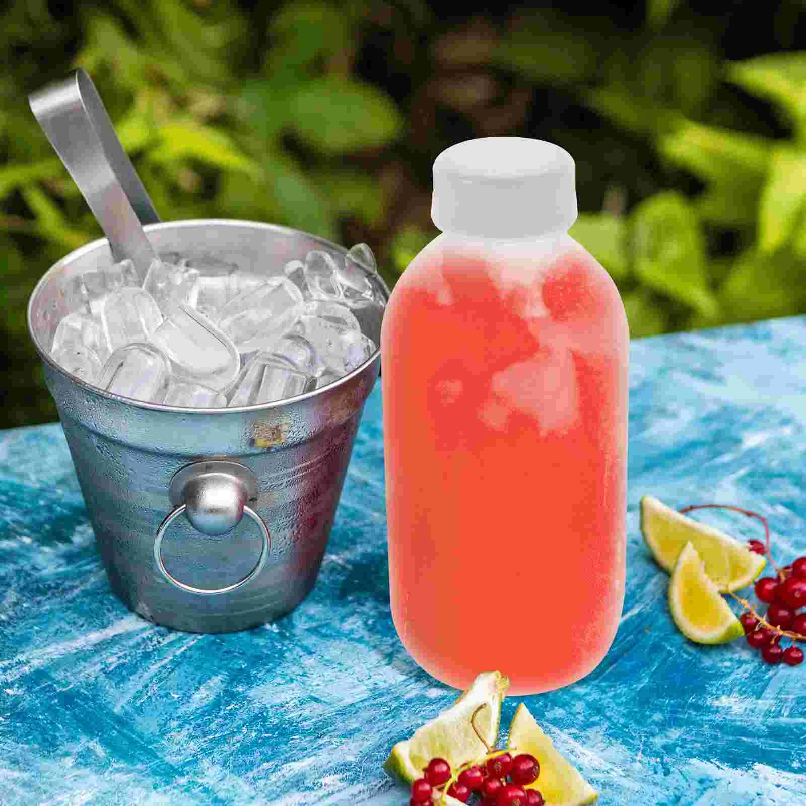 10Pcs Reusable Outdoor Transparent Empty Bottles For Outdoor for Drinking Outdoor Travel Water