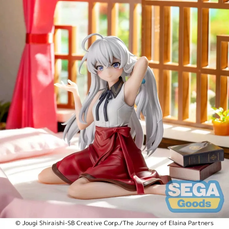 Фото Оригинальная коллекционная фигурка SEGA Majo No Tabitabi Elaina Yumemirize из ПВХ, аниме-модель, игрушка, подарок №4