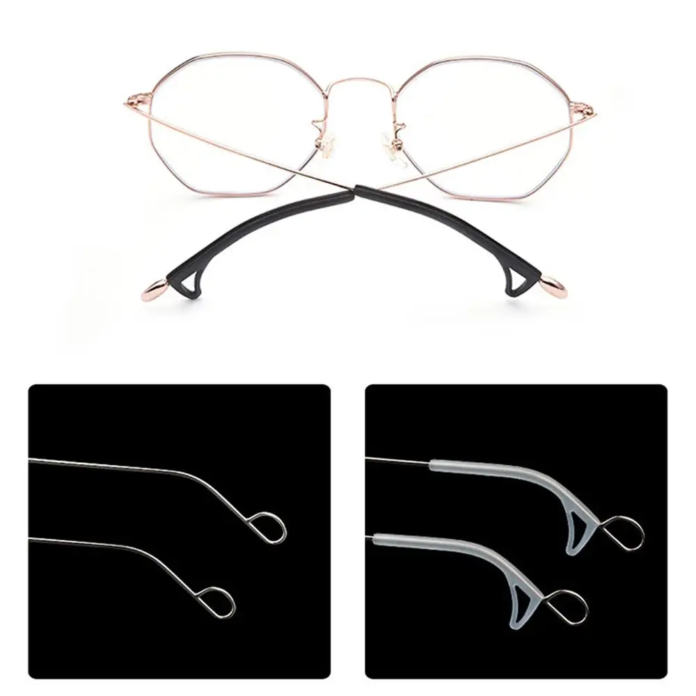 

All-in-one Anti-Lost Soft Silicone Anti-Slip Glasses Cover Eyeglass Accessories Ear Hooks Legs Sleeve
