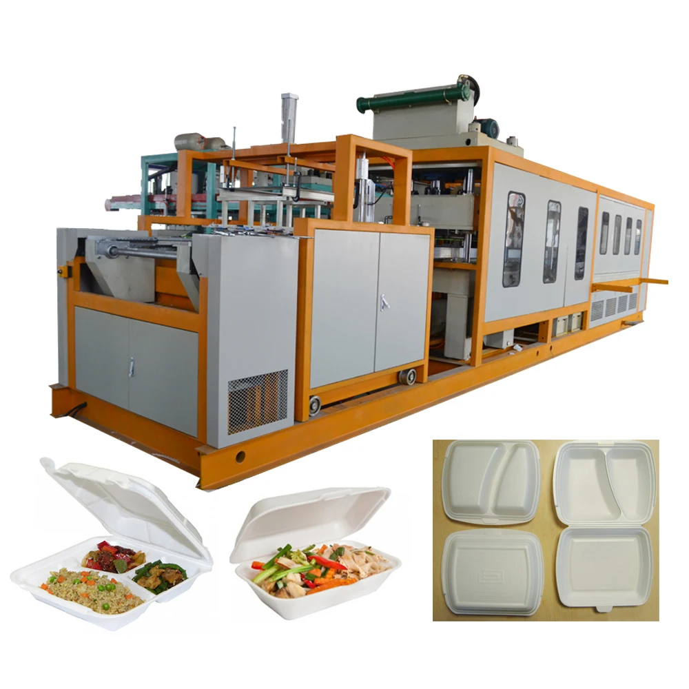 

New Disposable Burger Food Box Paper Lunch Box Making Machine Paper Product Making Machinery Production Line Price