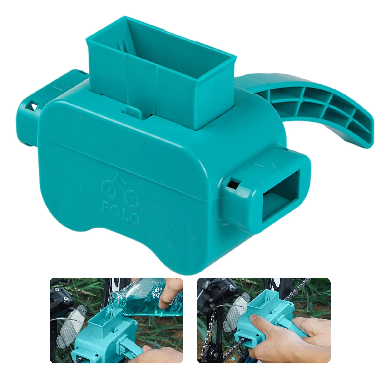 

Bike Chain Washer Bicycle Chain Scrubber Tool Cycling Cleaning Kit Bicycle Accessories For Mountain Road City BMX Bike