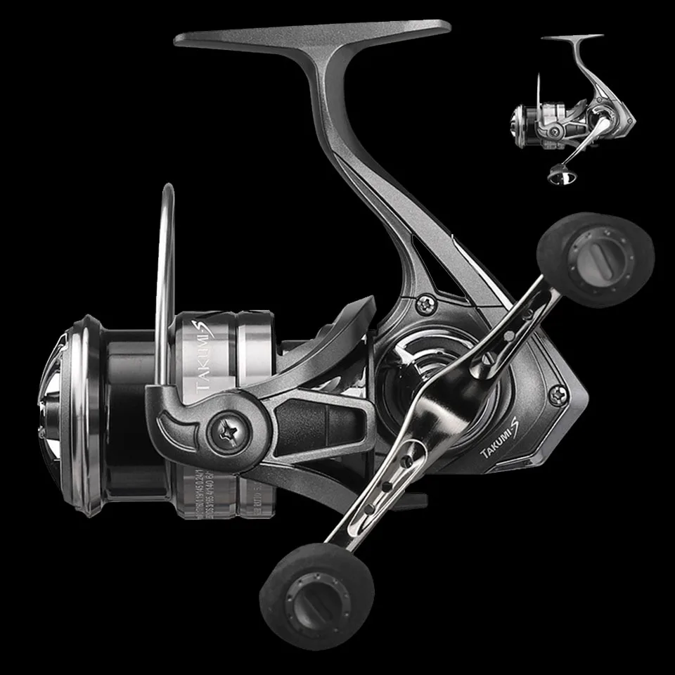 

WALK FISH LM1500 2500 Shallow Spool Single/Double Grip Fishing Reel Gear Ratio 5.2:1 Spinning Max Drag 10KG Fishing Tackle Pesca