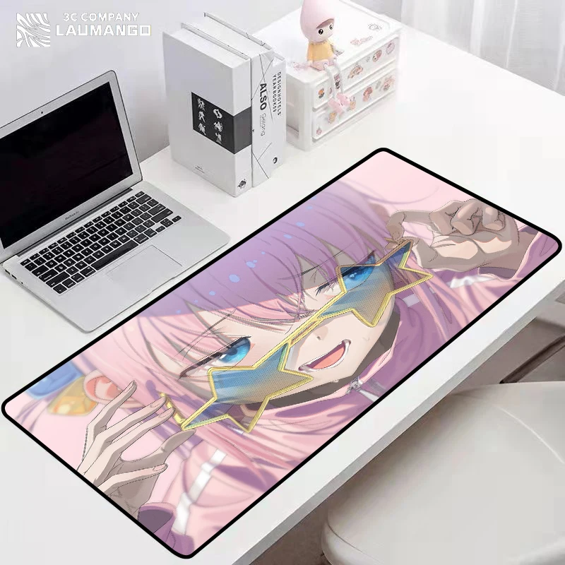 

Коврик для мыши Bocchi the Rock, Настольный коврик, игровой коврик для мыши 900x400, настольные аксессуары Xxl, игровые коврики для настольного ПК, аниме...