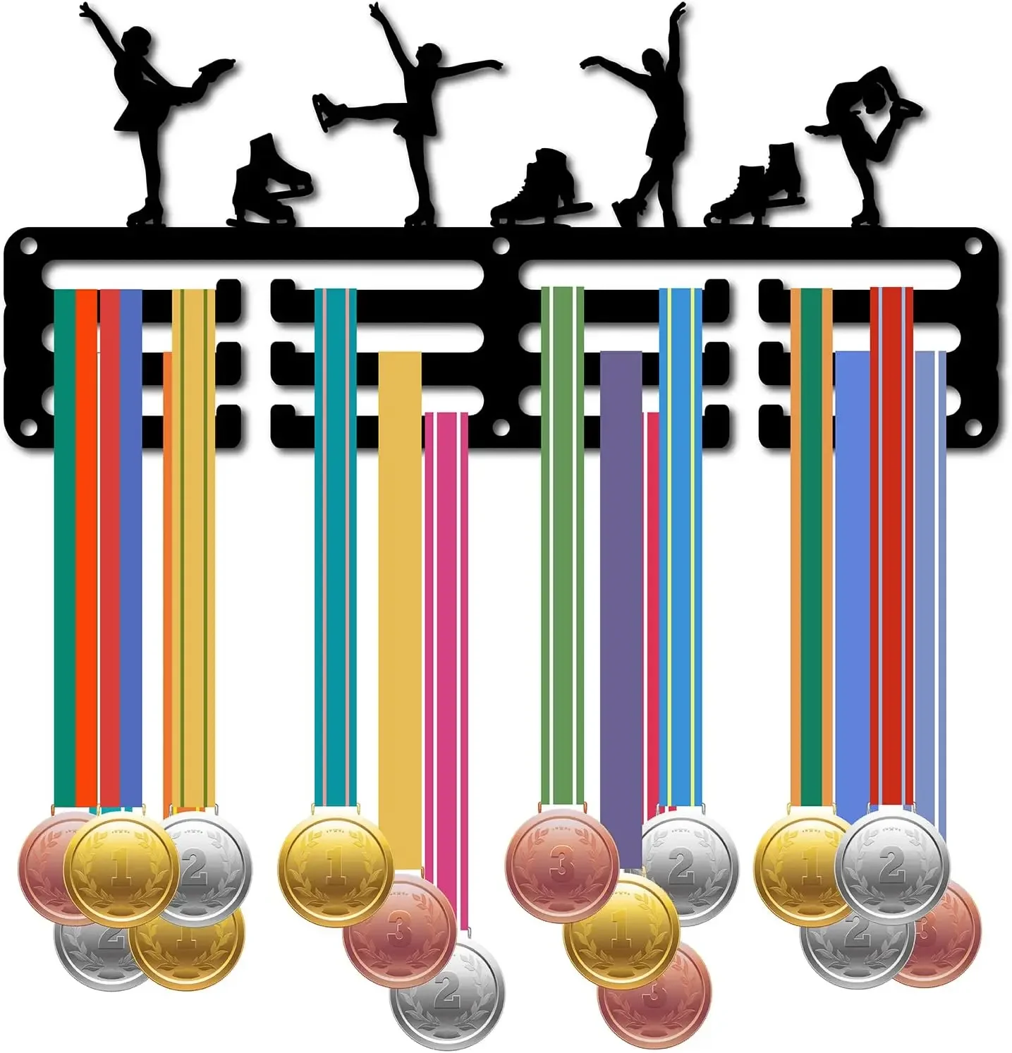 

Медальница металлическая для конькобежцев