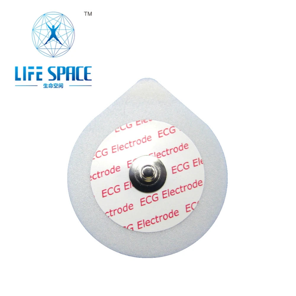 

Wholesale EKG Disposable elctrode basic button pad child size 43*49mm Foam with conductive gel for ecg cable 2000pcs/ctns