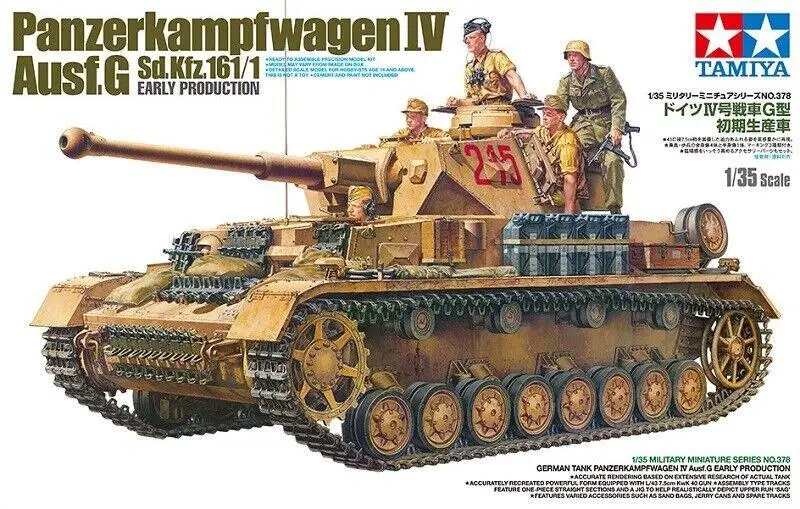 Wwii German Panzer Iv Ausf.g Sd.kfz.161/1