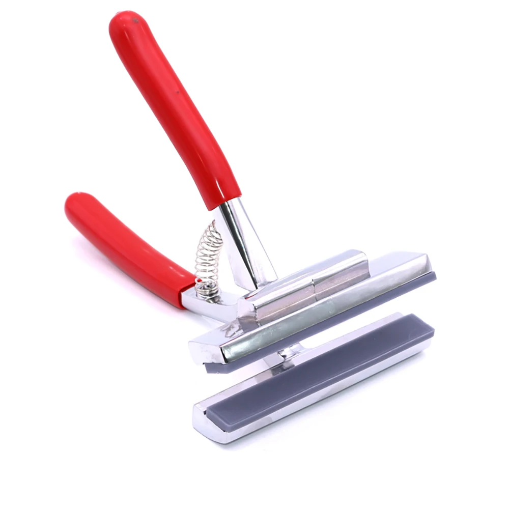 

Oil Painting Pliers Clamp With Red Handle Stretched Canvas Cloth Fabric 12CM Wide Jaw Stretch Tool for Advertising Print