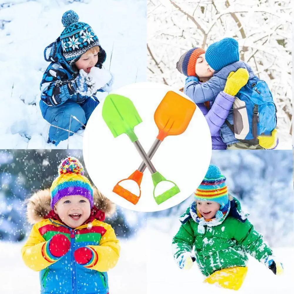 

2pcs/set Beach Shovel Beach Toy Kids Outdoor Digging Sand Summer Ing Shovel Shovels House Sand Toys Tool M1o2