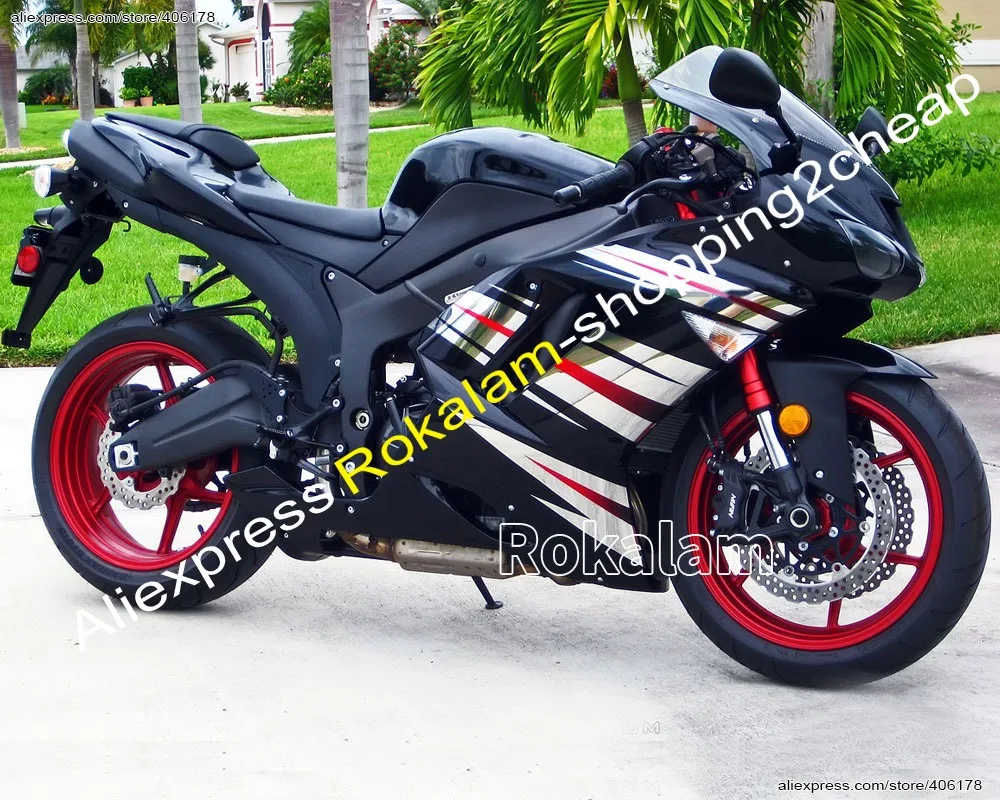 

Street Fairing For Kawasaki Ninja ZX 6R 2007 2008 ZX6R 07 08 ZX-6R Multi-Color Motorcycle Parts (Injection Molding)