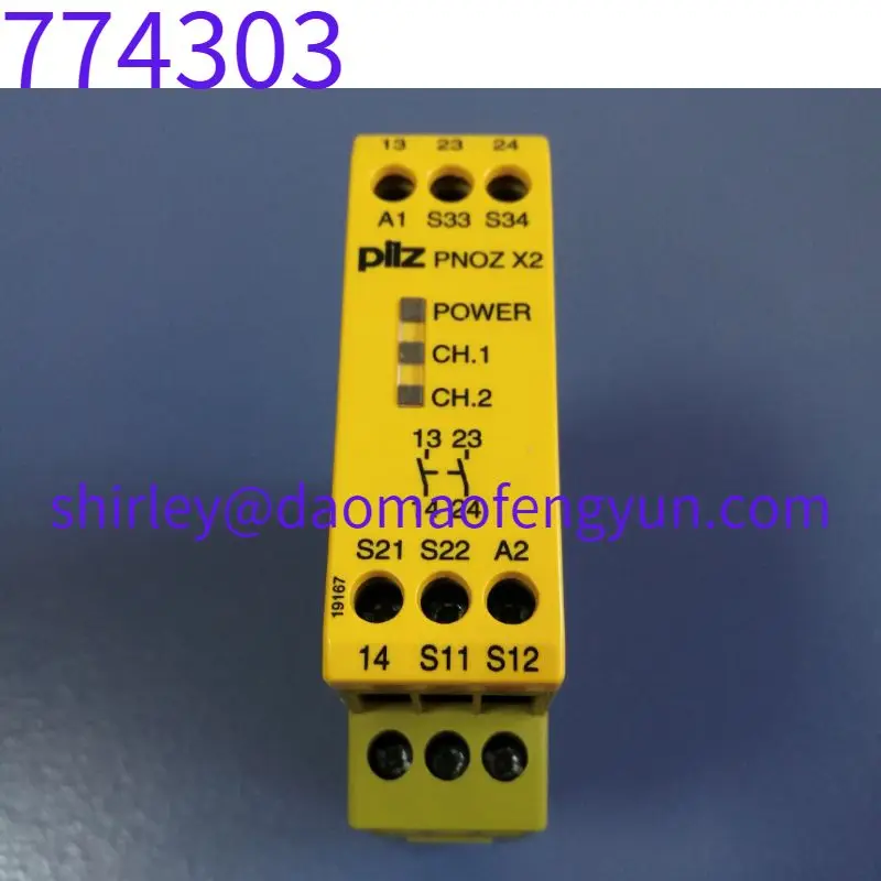 

Абсолютно новое оригинальное реле безопасности 774303 PNOZ X2