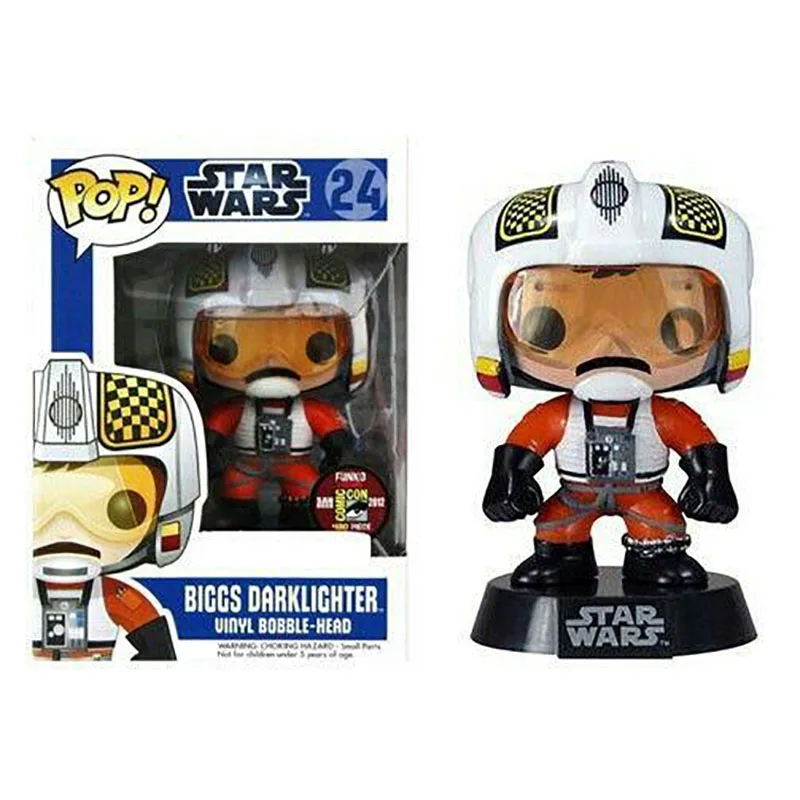 Фильм Funko Pop Disney Звездные войны # 24 коллекция Darklighter Biggs экшн-фигурка куклы игрушки