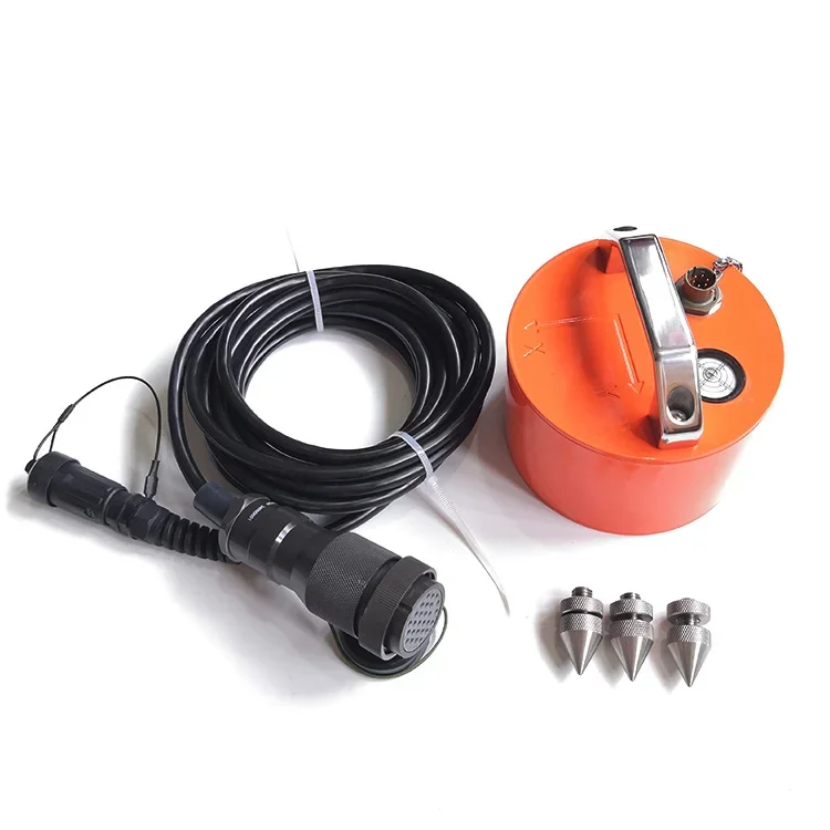 Трехосный геофон 2 Гц EG-2-II в металлическом корпусе с гнездовым разъемом NK27