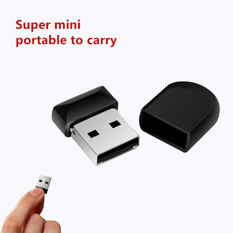 Мужской/женский USB 2 0 8 ГБ 16 32 супер мини черный флэш-накопитель флешка