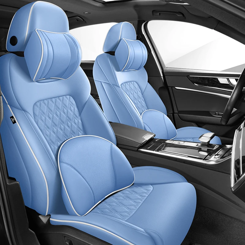 

Custom Car Seat Cover For MG 5 2021 360°Full Covered чехлы на сиденья машины 자동차용품 accesorios para vehículos Dropshipping Center