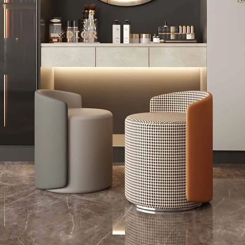 Современный табурет для спальни скандинавский стул туалетный столик макияжа